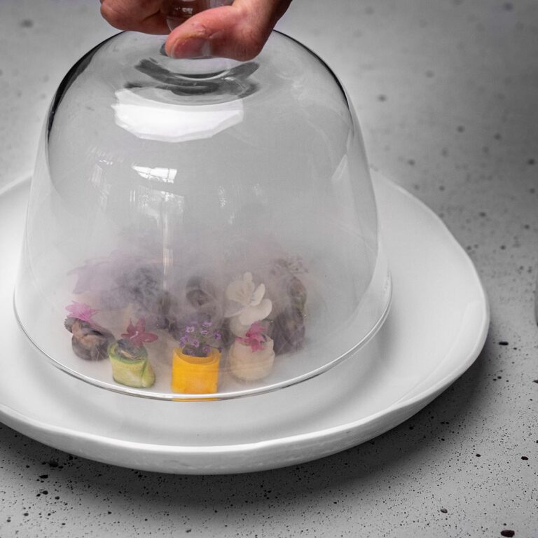 chef privé gastronomique préparation plat raffiné